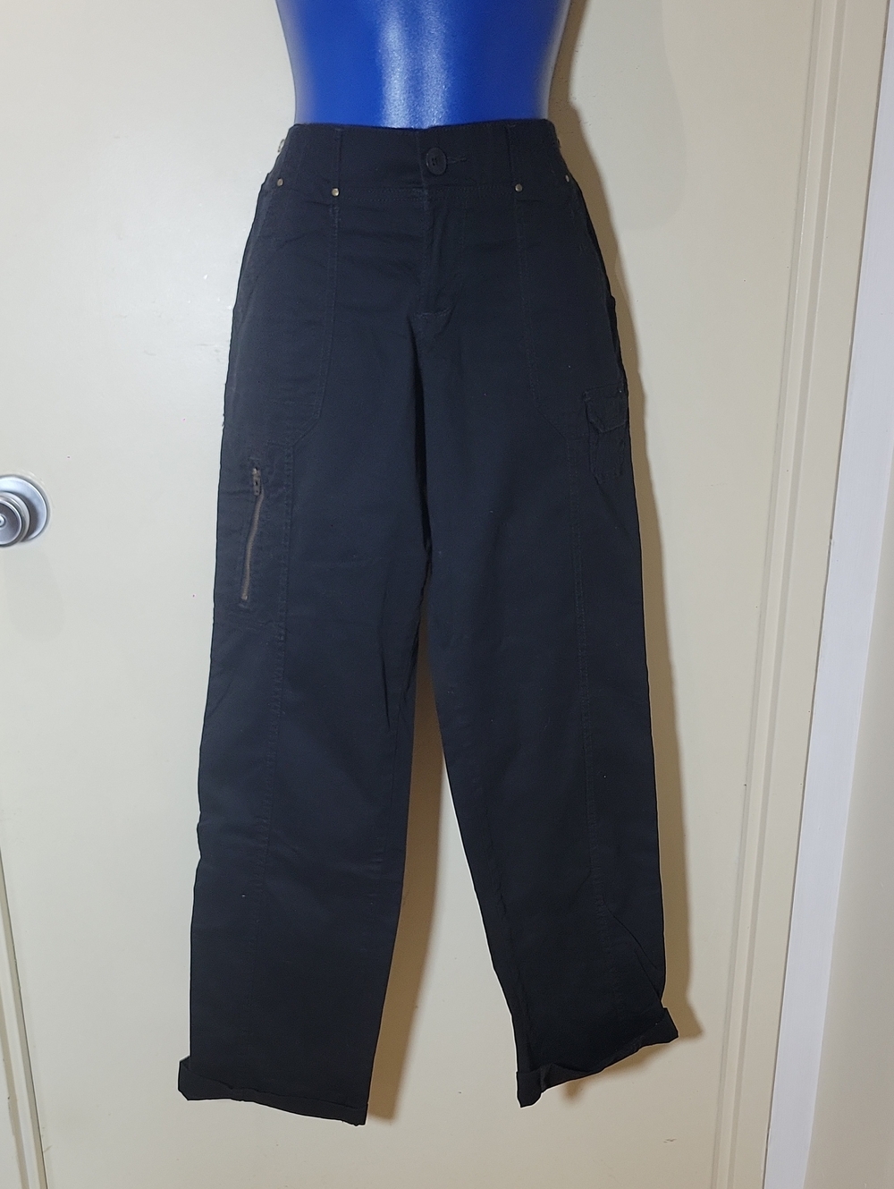 Women's Black Cargo Pants